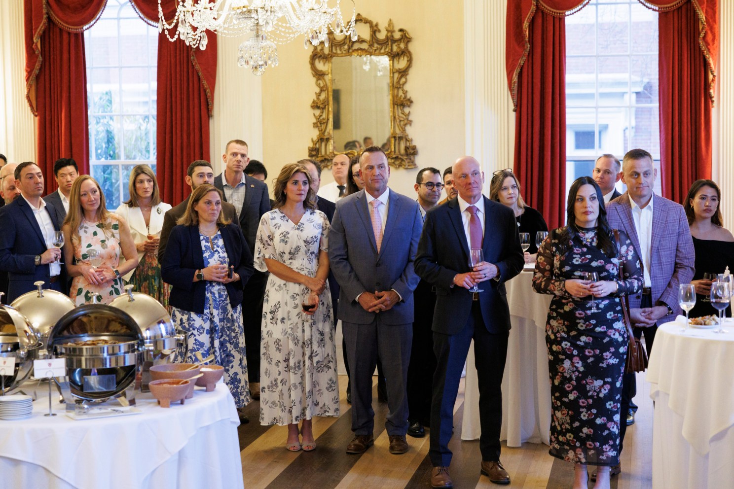 Reception for National Security Fellows.