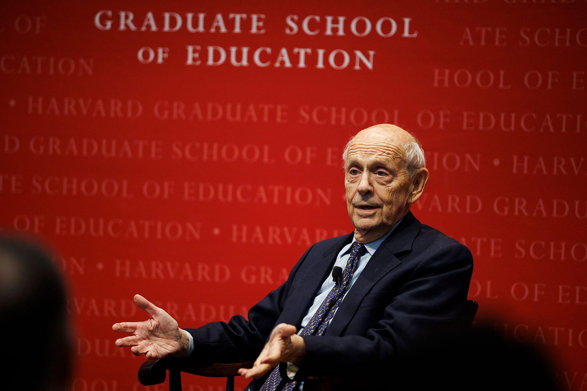 Breyer makes case for civic education - Harvard Gazette