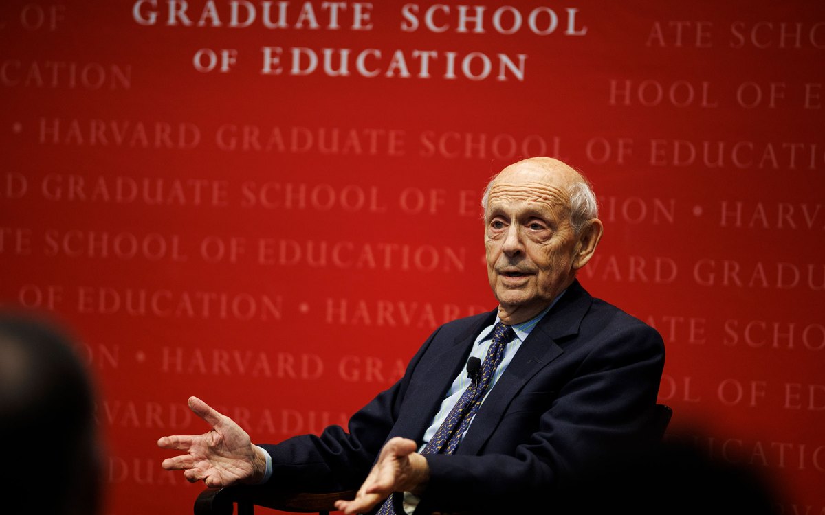 Justice Stephen Breyer.