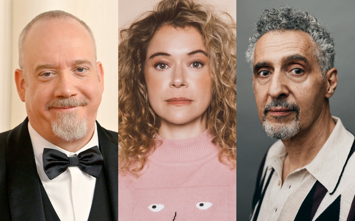 Paul Giamatti, Tatiana Maslany, and John Turturro.