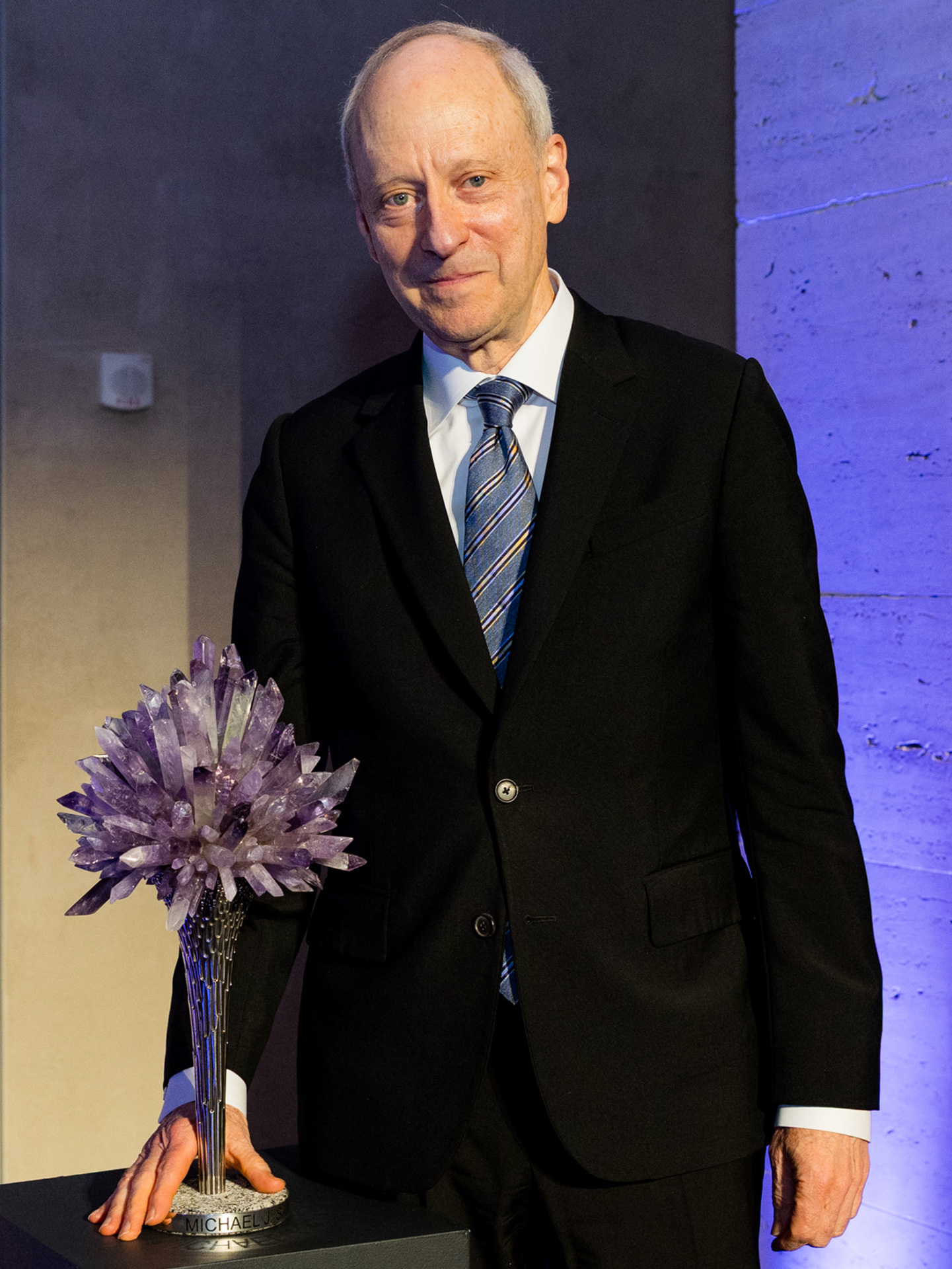 Michael Sandel with Berggruen Prize.