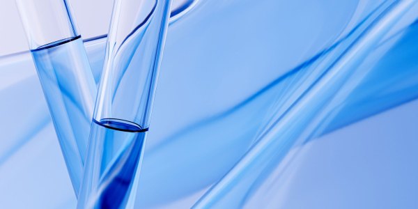 Science image with test tubes.