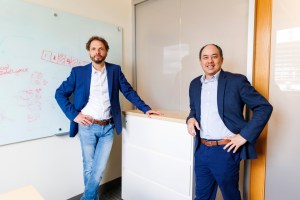 Hugo Aerts (left) and Raymond Mak.
