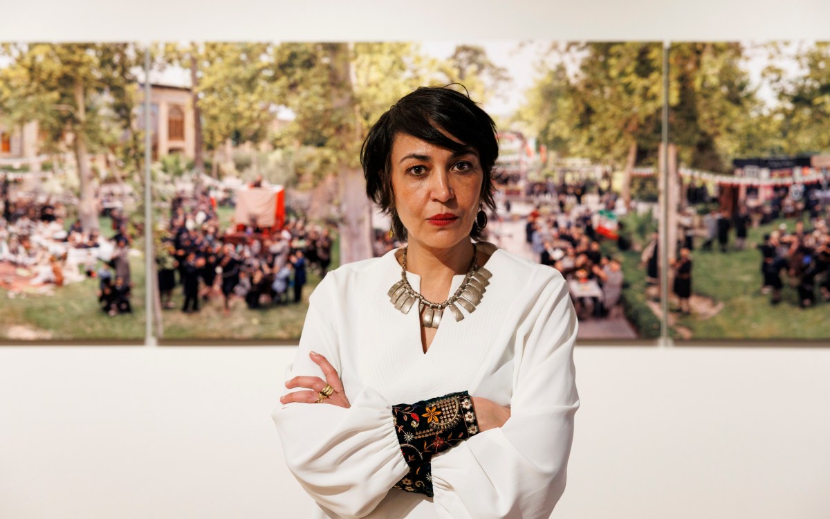 Azadeh Akhlaghi.