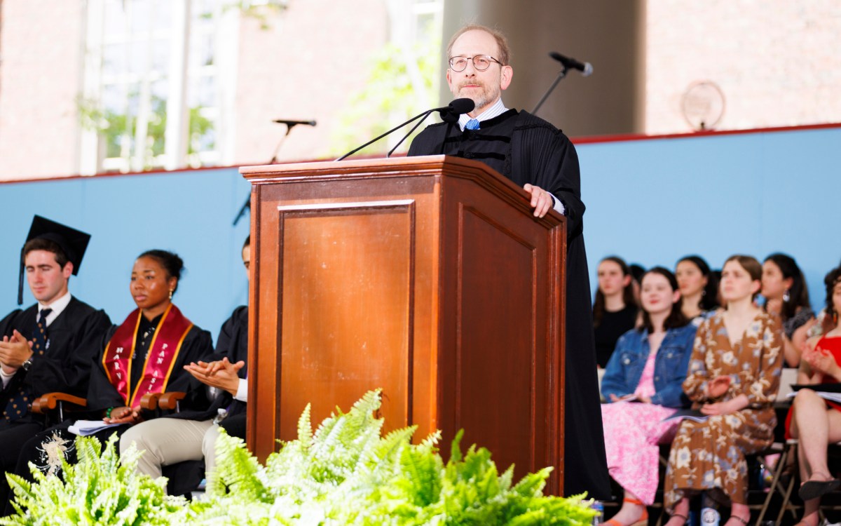 President Alan Garber.