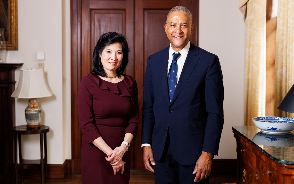 Sheryl WuDunn and Raymond J. Lohier Jr.