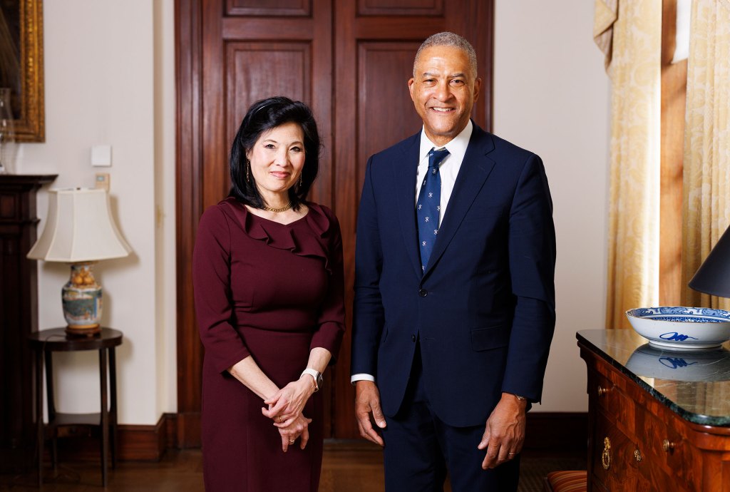 Sheryl WuDunn and Raymond J. Lohier Jr.