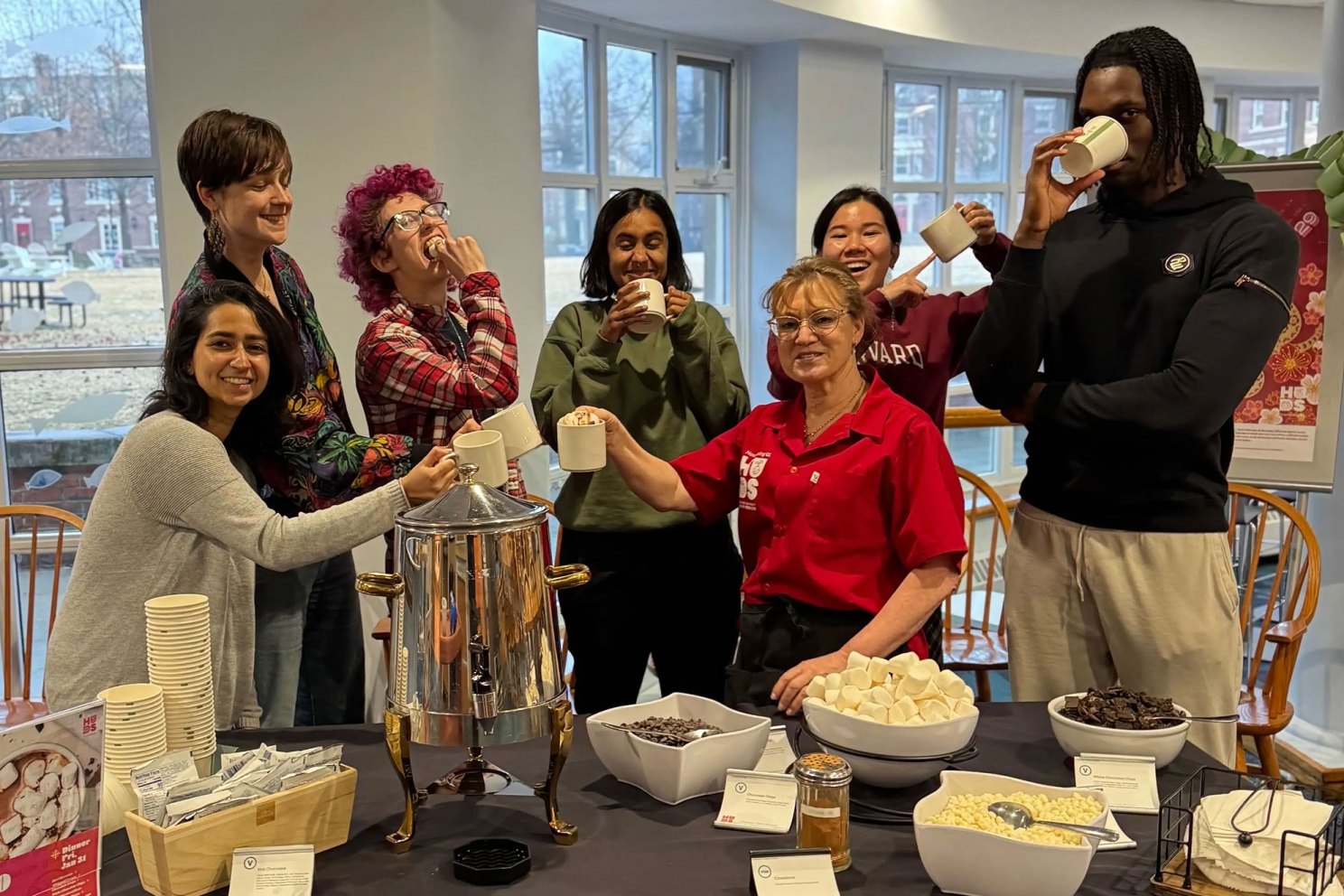 HUDS' medal for Innovative Dining Program of the Year recognized, in part, the program's integration into the Harvard College residential House experience.