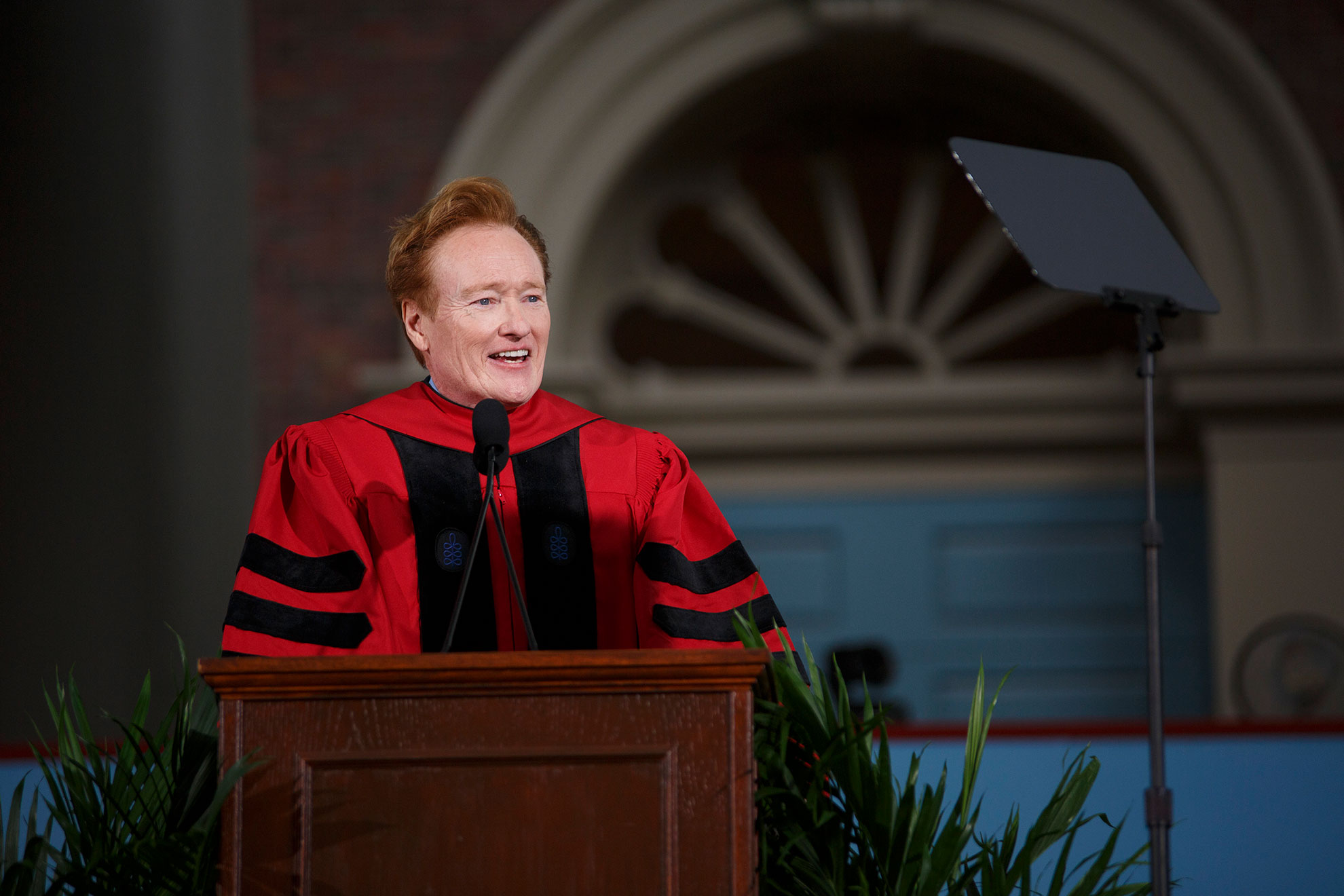 Conan O'Brien's word of wisdom: Humility - Harvard Gazette