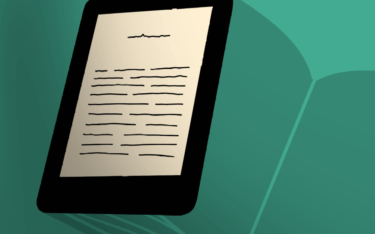 e-reader illustration