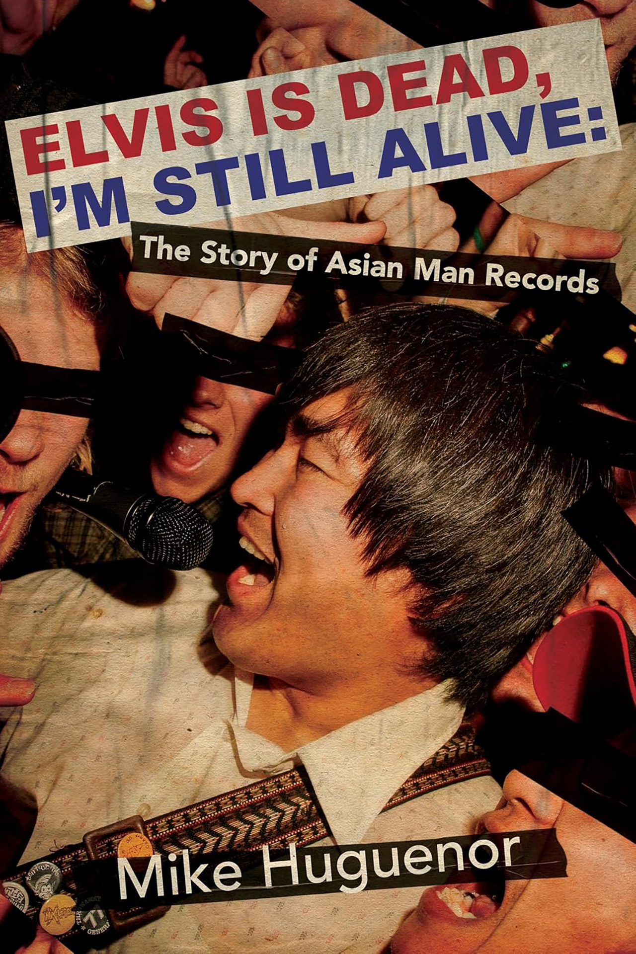 Book cover: "Elvis is dead, I'm still alive."