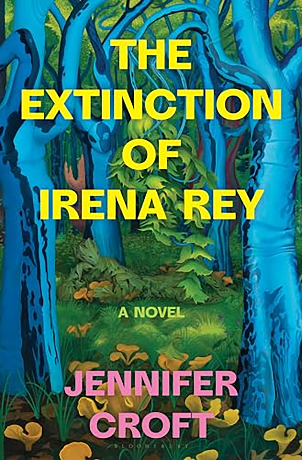 Book cover: "The Extinction of Irena Rey."