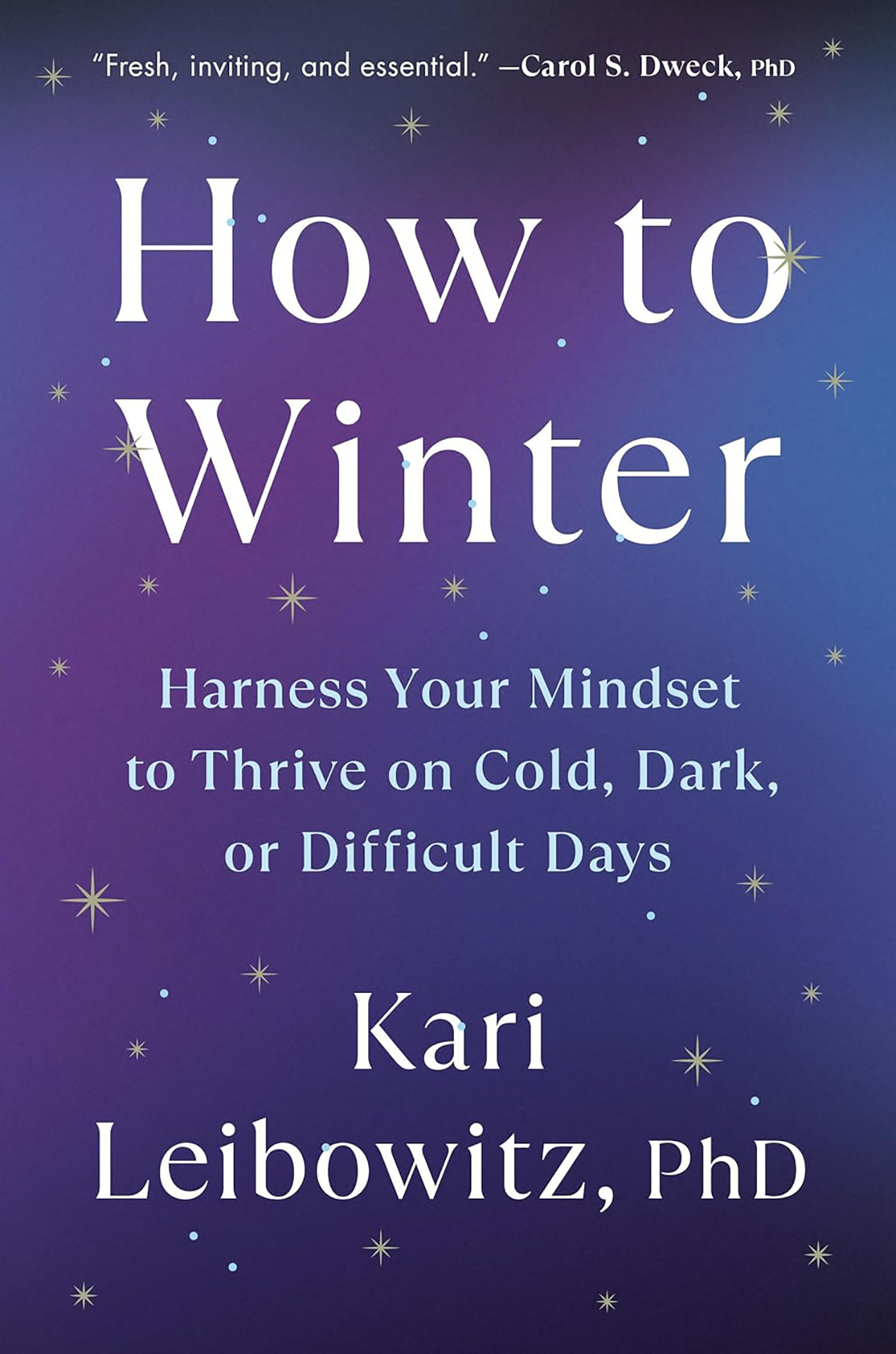 Book cover: "How to Winter."