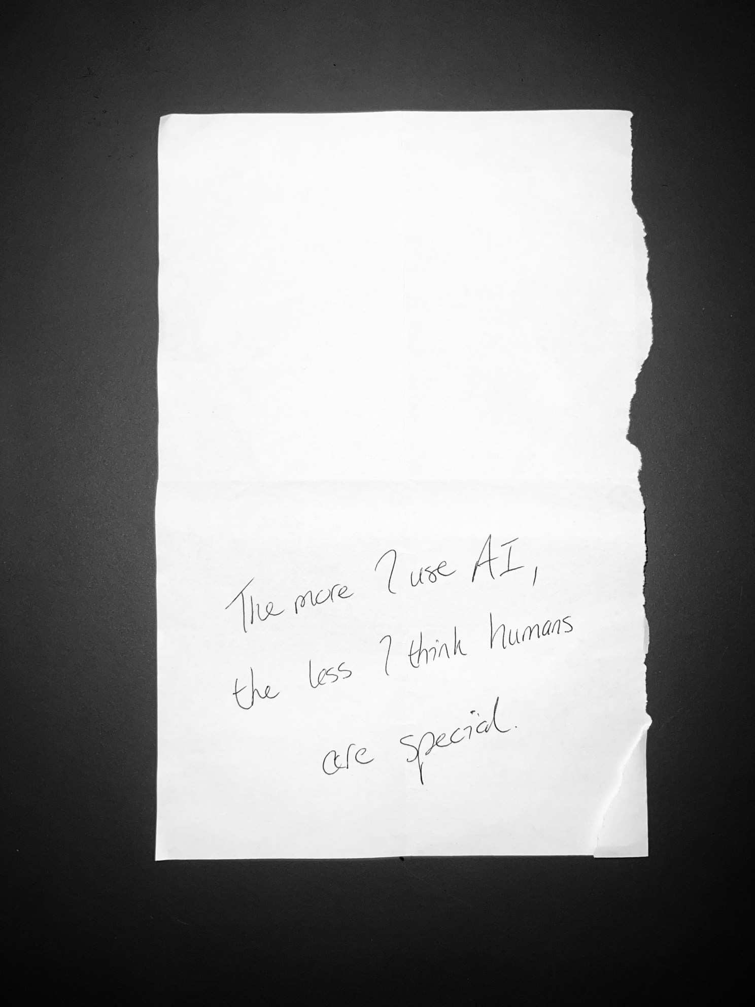 The more I use AI, the less I think humans are special