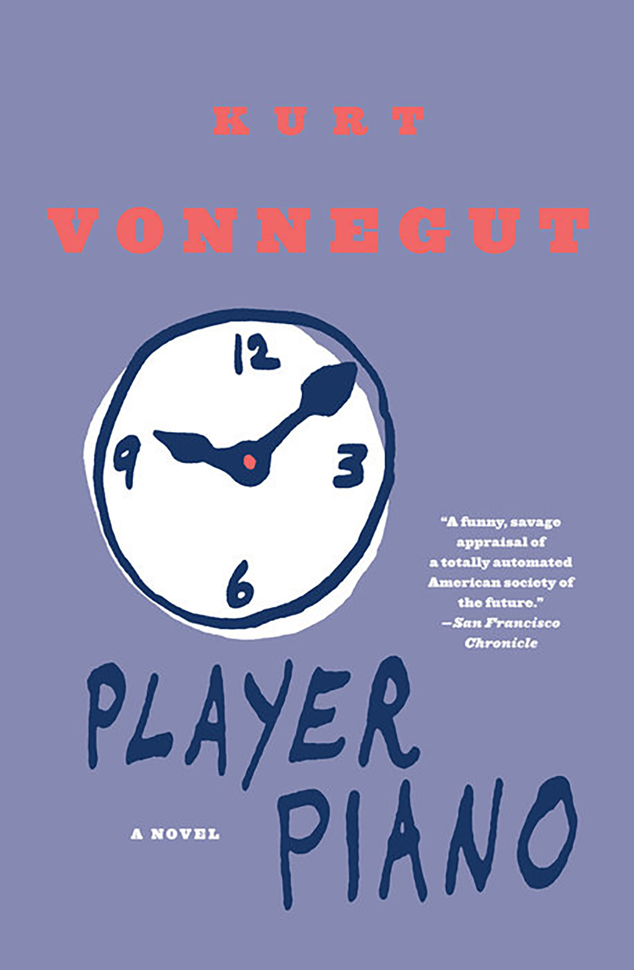 Book cover: "Player Piano."