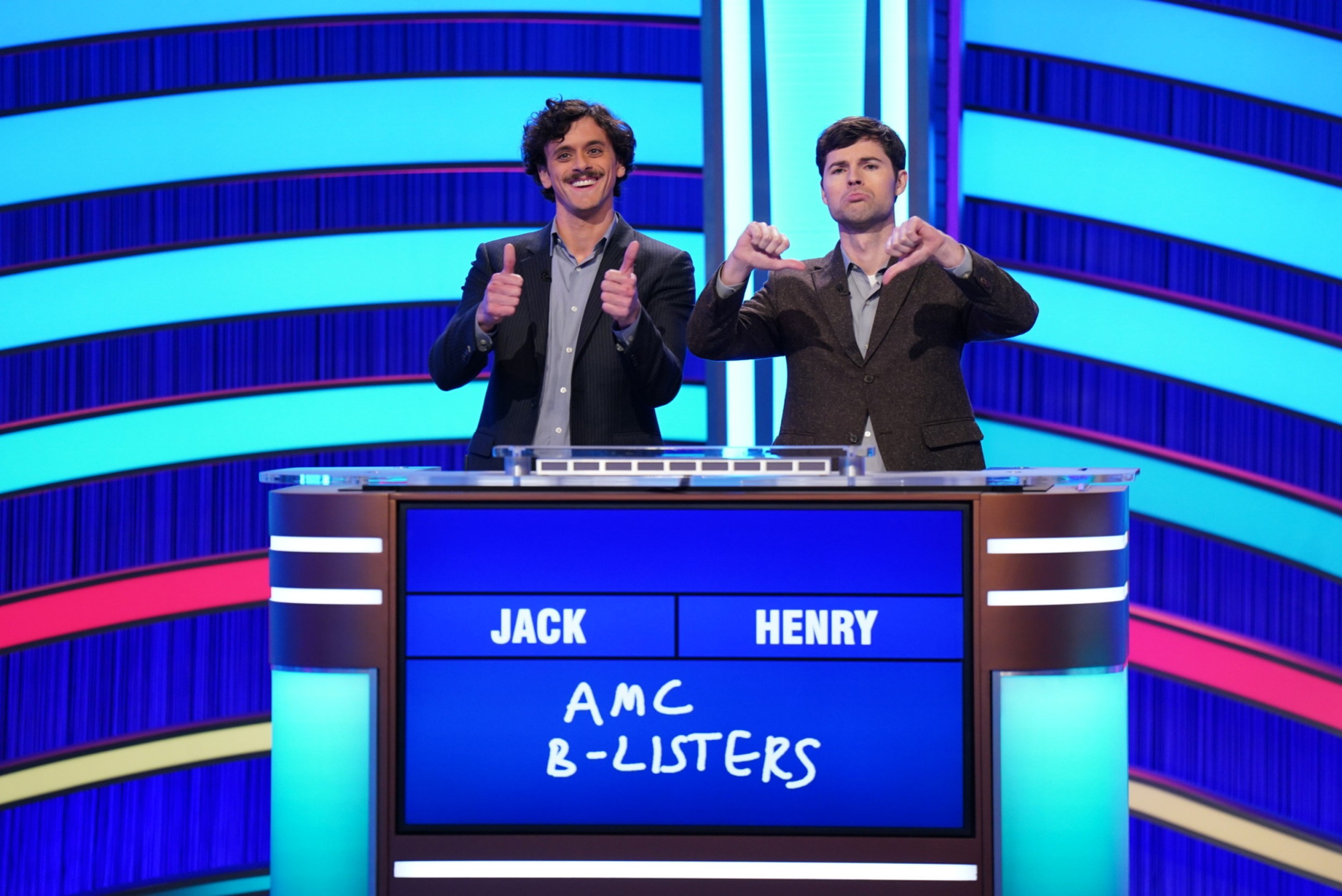 Jack Goldfisher (left) and Henry Johnson.
