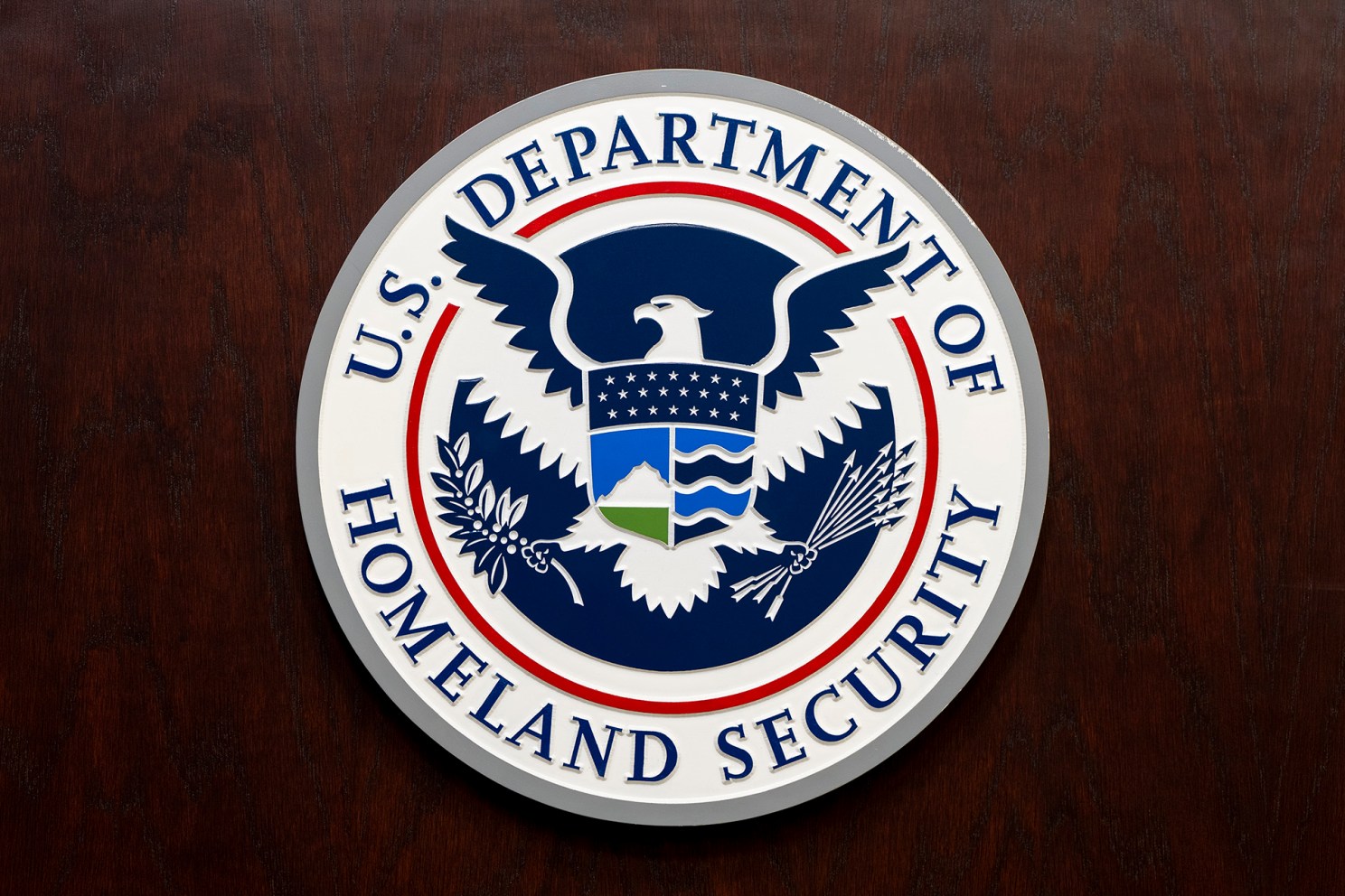 The Department of Homeland Security seal.