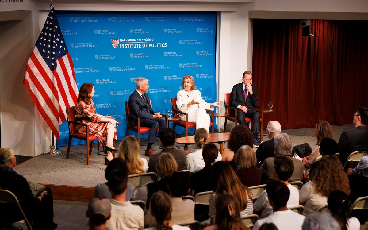 Kennedy School panelists discuss Sept. 11 attacks.