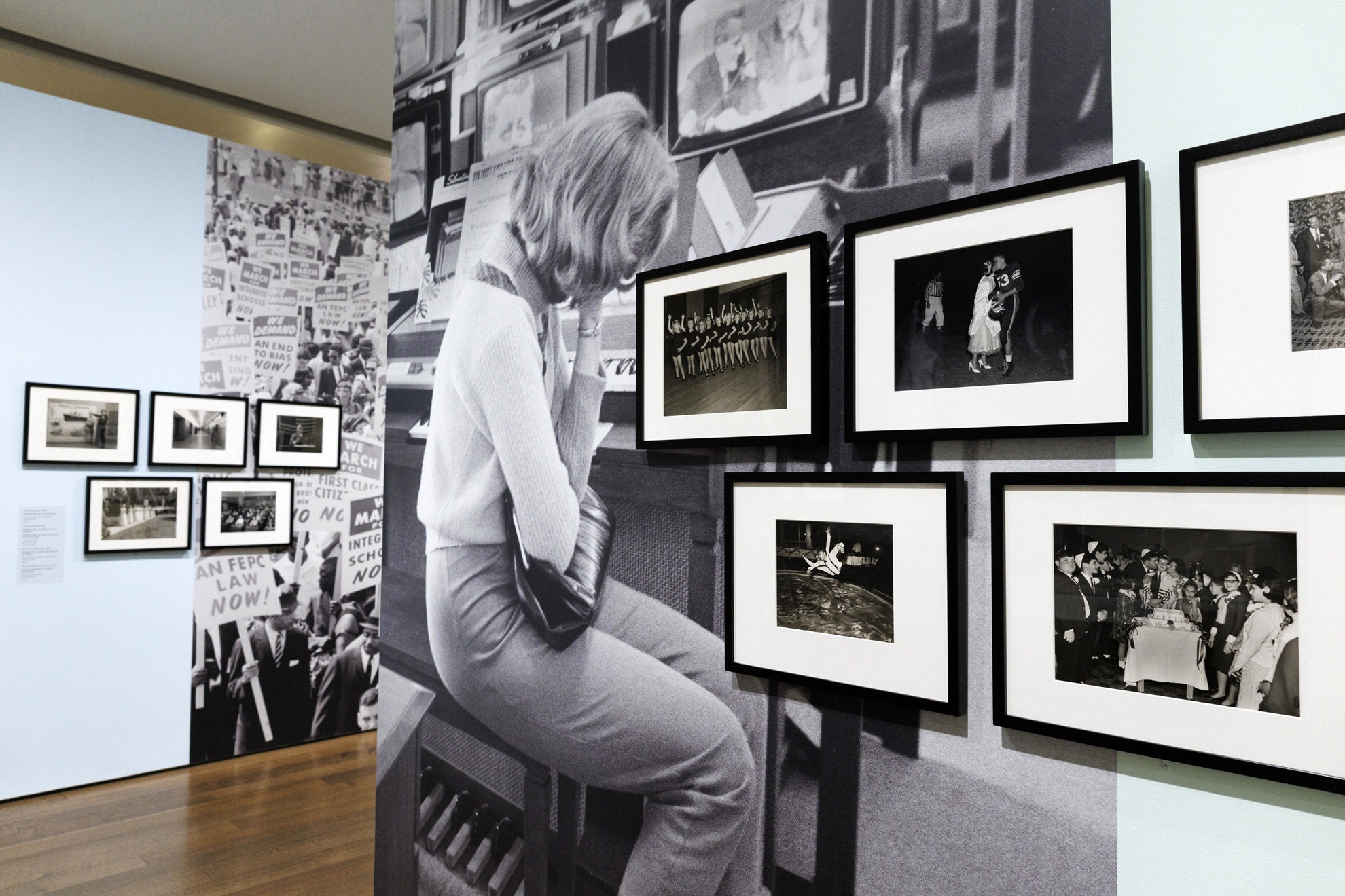 A view of the exhibit