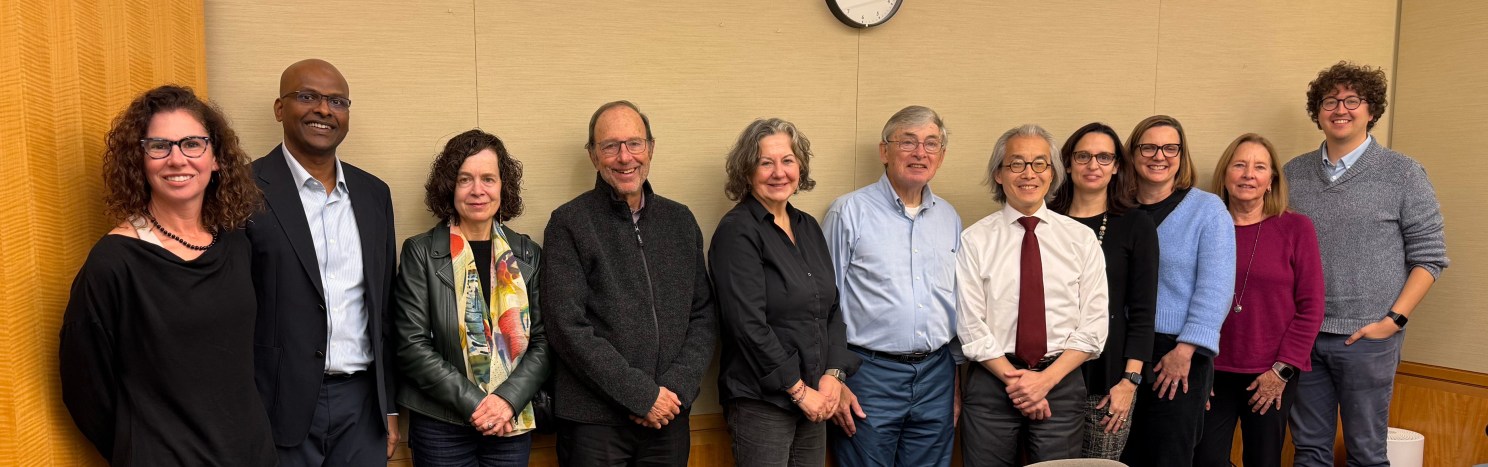 Left to right: Erin Goodman, Senthil Nathan, Rebecca Henderson, Paul Osterman, Michele Lamont, Thomas Kochan, Nien-hê Hsieh, Julie Battilana, Erin Kelly, Donna Hicks, Tony Guidotti        