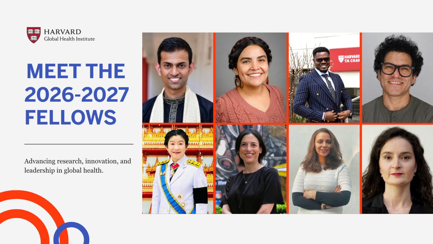 Harvard Global Health Institute fellows