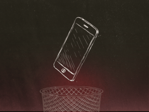 Illustration of iPhone.